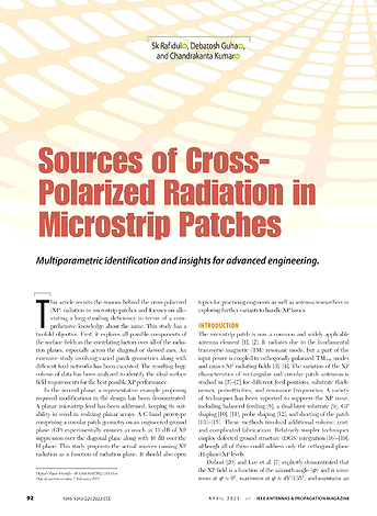 Antennas And Propagation Magazine April 2023