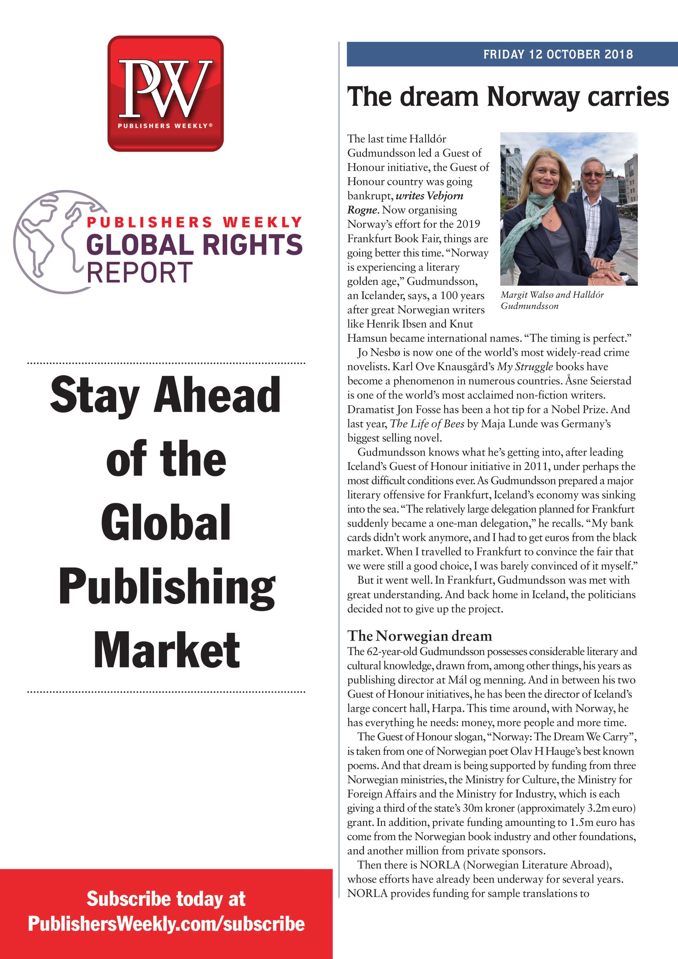 publishers weekly frankfurt show
