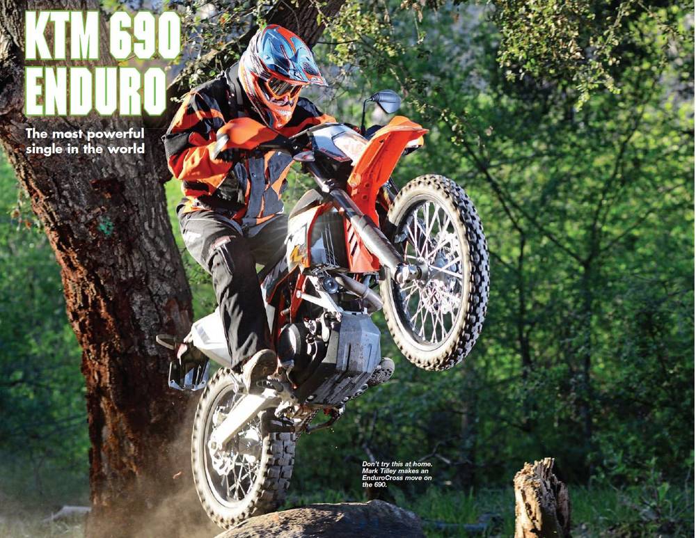 Dirt Bike Magazine July 2013 Ktm 690 Enduro