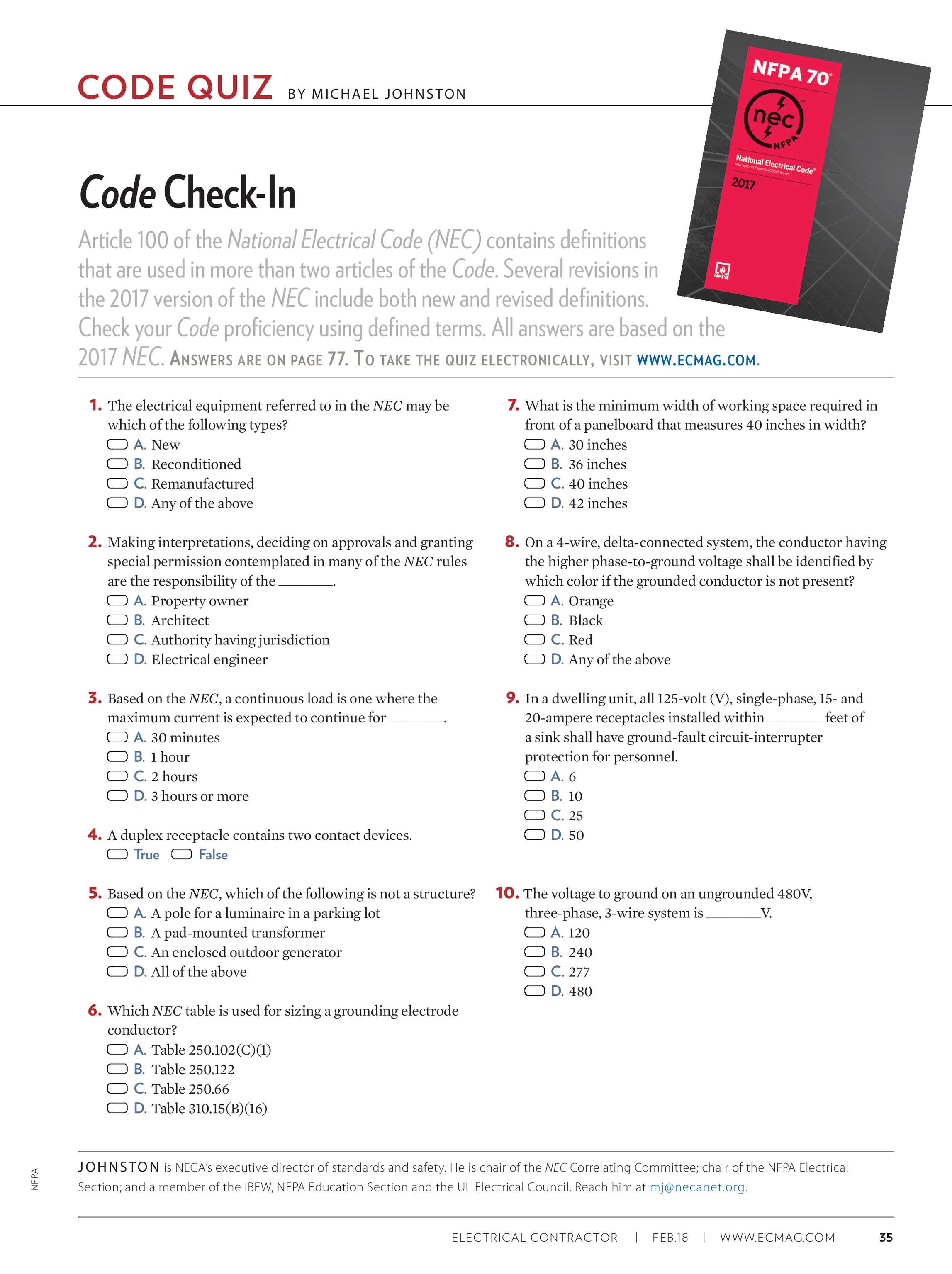 Electrical Contractor February 2018 Page 35