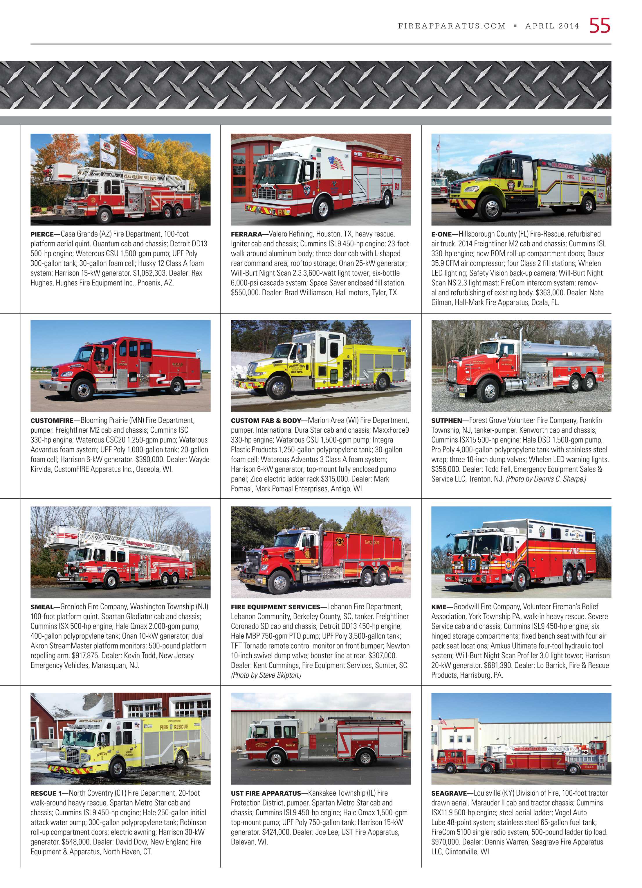 Fire Apparatus Magazine - April 2014 - page 55