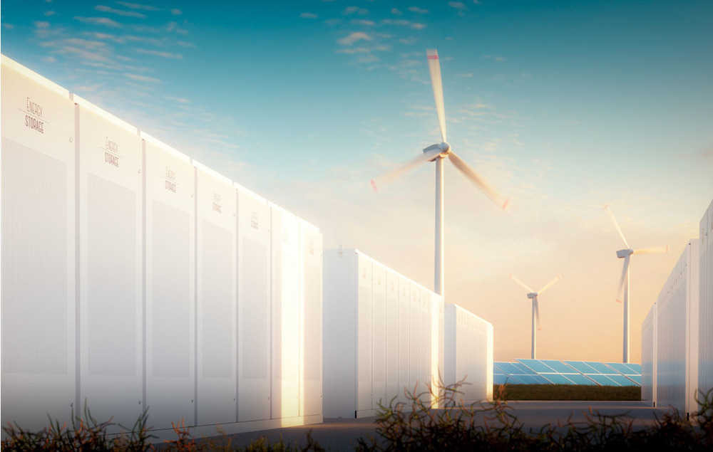 Wind mill and panels