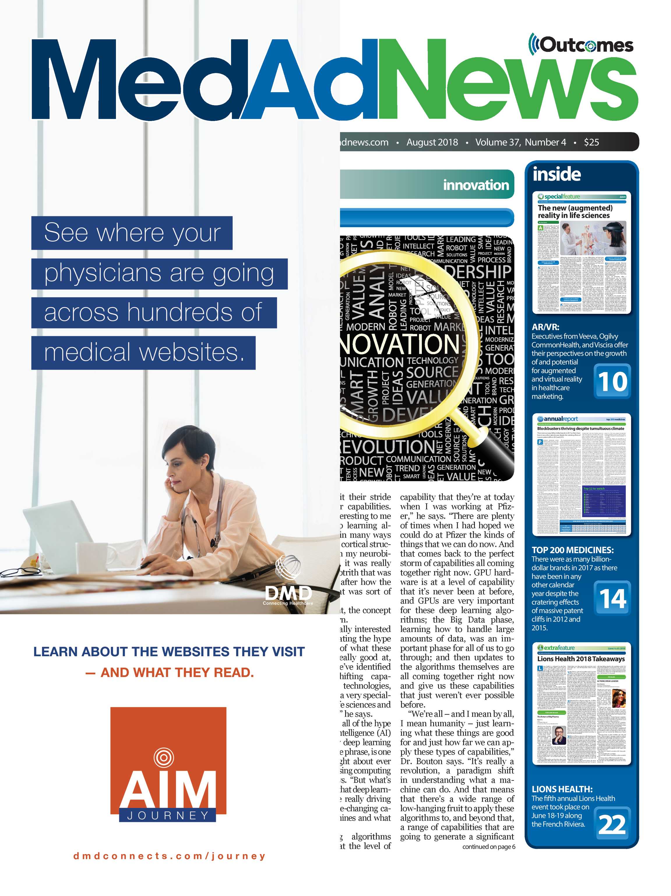 Despite Dearth Of Data Firms Sell Brain >> Med Ad News December 2018 Page Cover Despite Dearth Of Data Firms Sell Brain >> Med Ad News December 2018 Page Cover