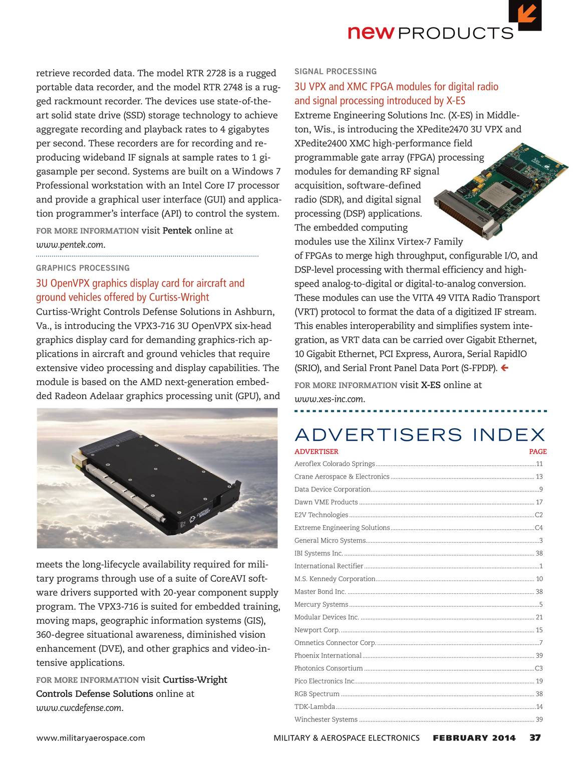 Military Aerospace Electronics February 14 Page 36