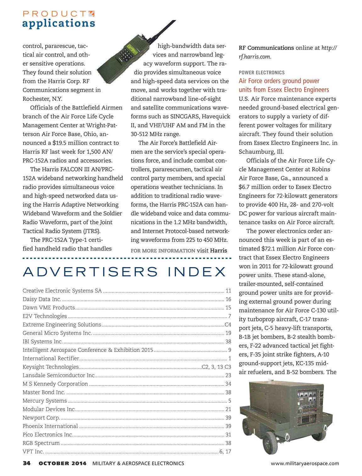 Military Aerospace Electronics October 14 Page 33