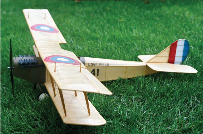 anderson spitfire model airplane engine