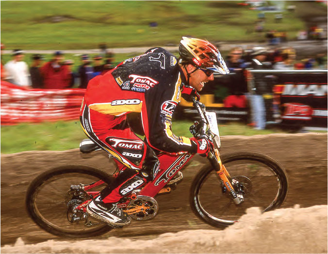 john tomac was nearing the end of his professional racing career