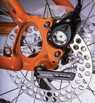 check out the rear dropout and coda disc brake