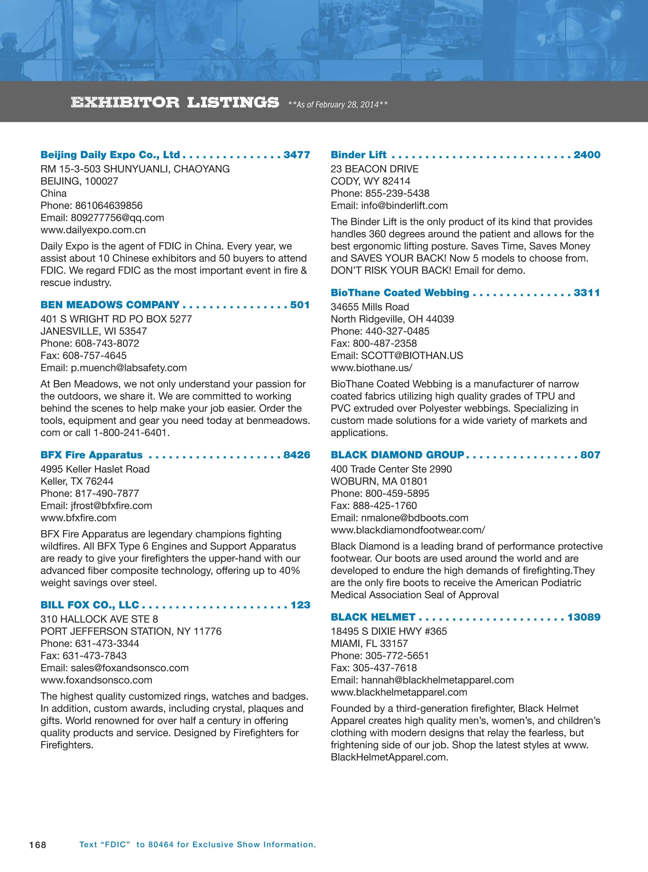 Pennwell Supplements Fdic 2014 Show Guide Page 168