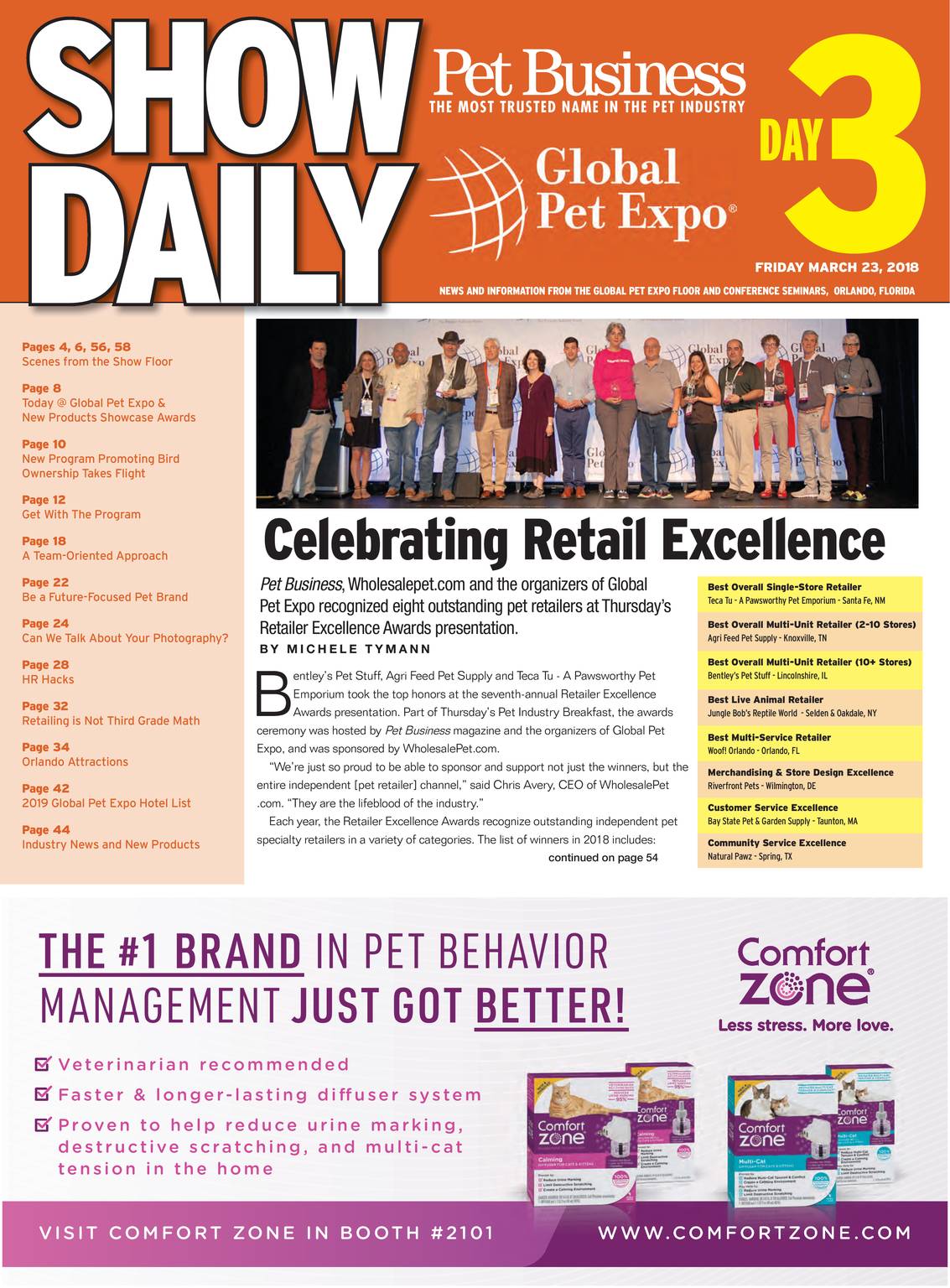 Pet Business Global Pet Expo Show Daily Day 3 2018 Page 1