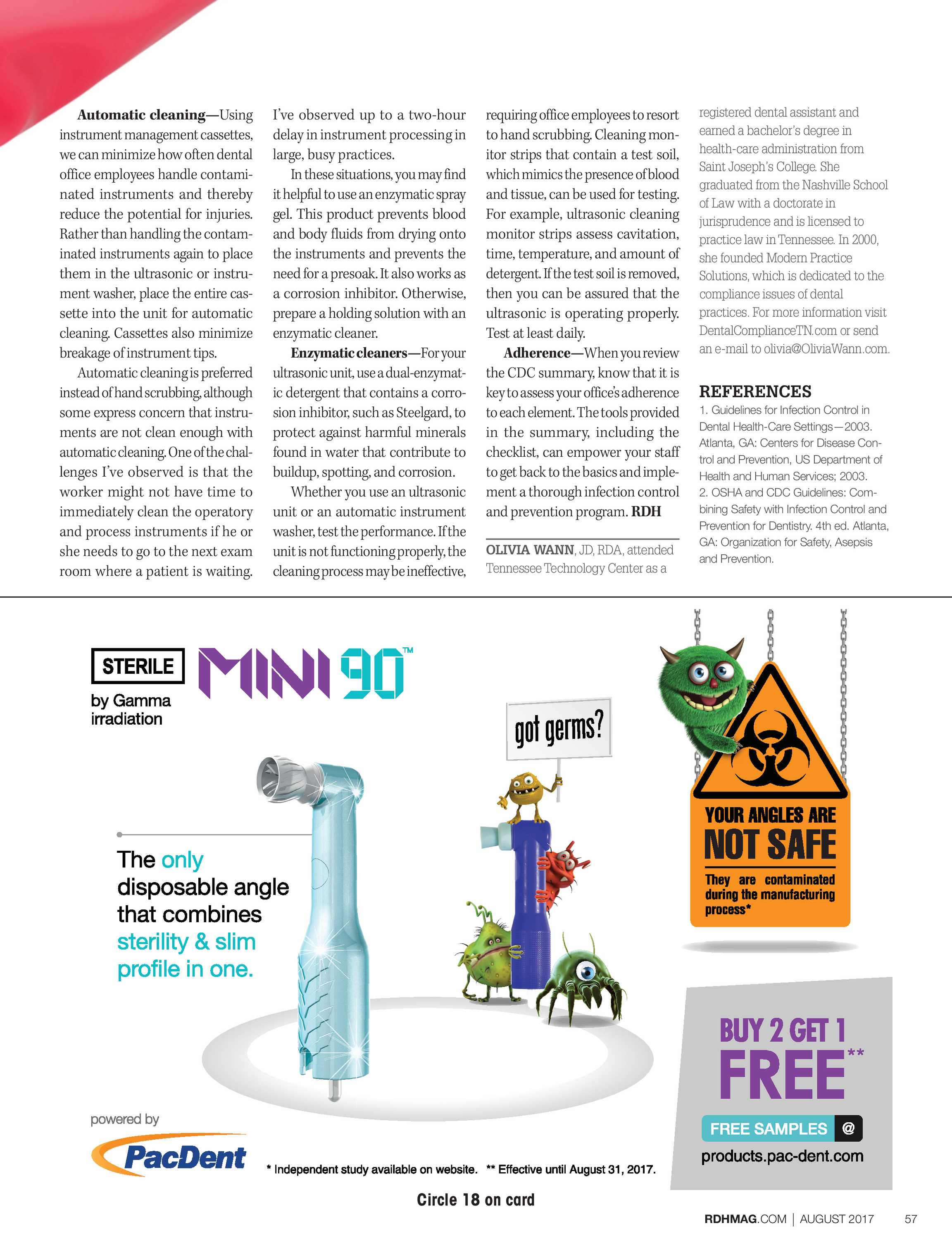 Registered Dental Hygienist August 2017 Page 57