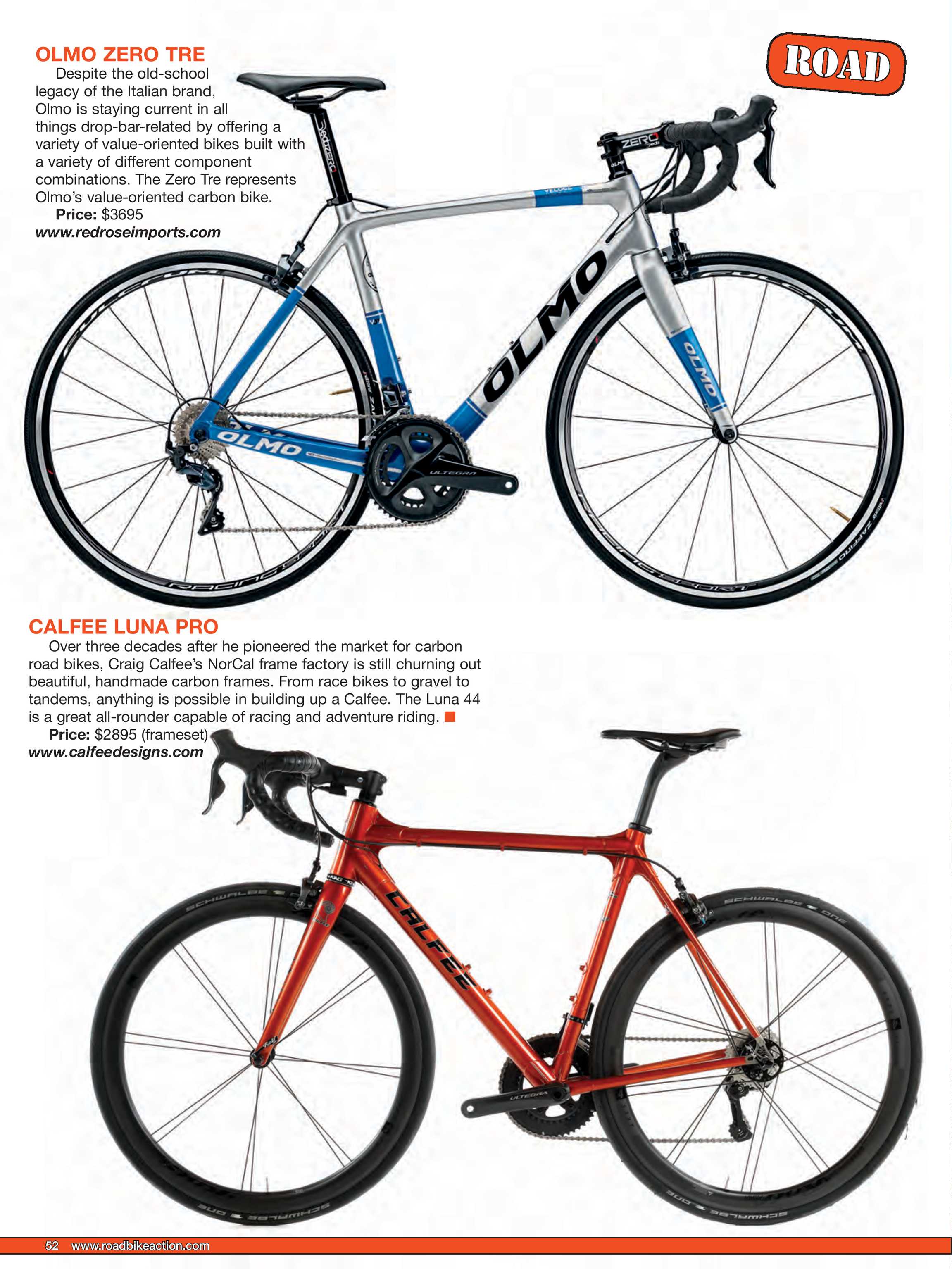 price race bikes