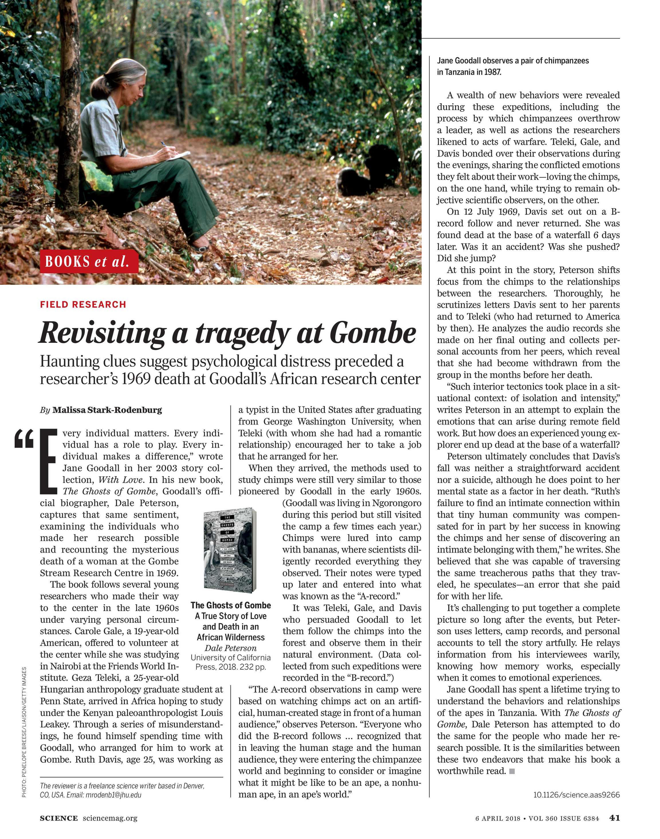 science magazine april 6