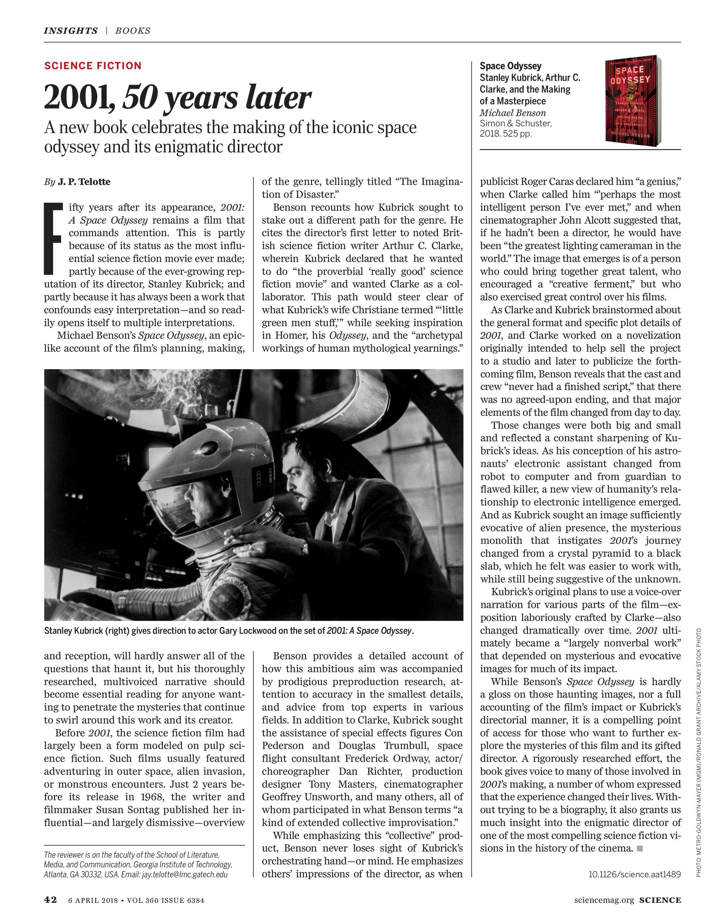 science magazine april 6