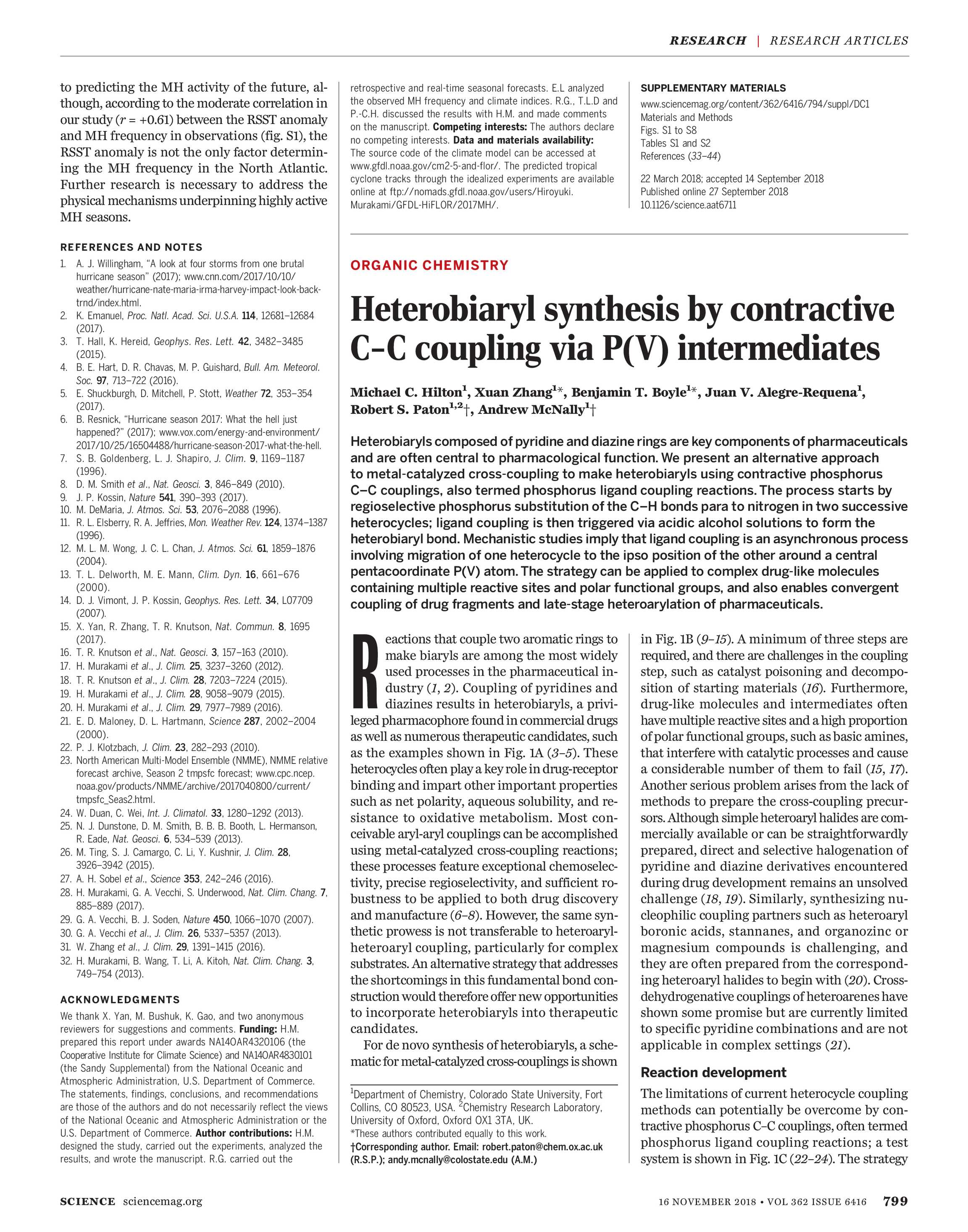 science magazine november 16