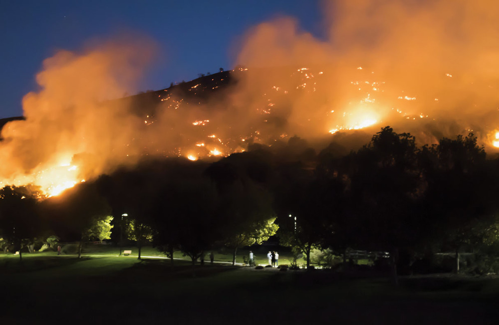image of wildfires