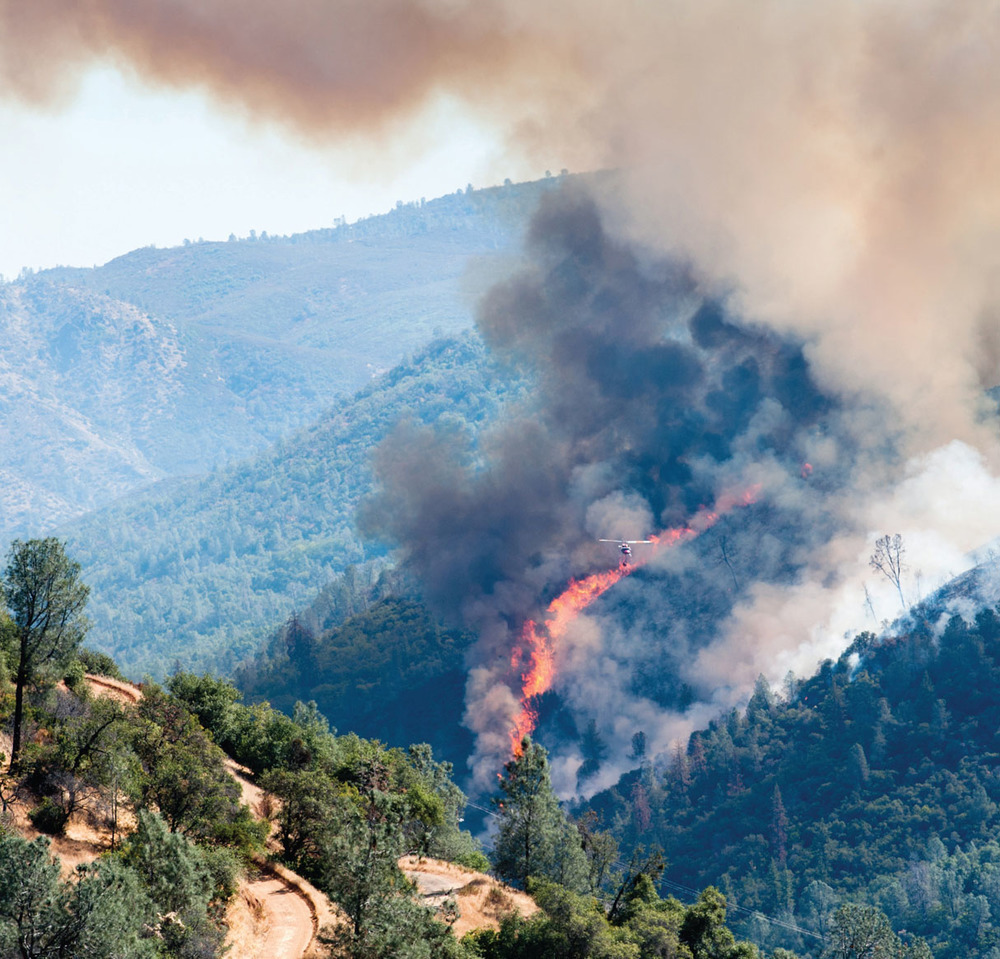 image of wildfires