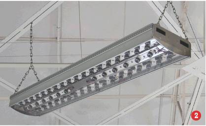 W F HARRIS LIGHTING Hood,Snap-On,White 400-W