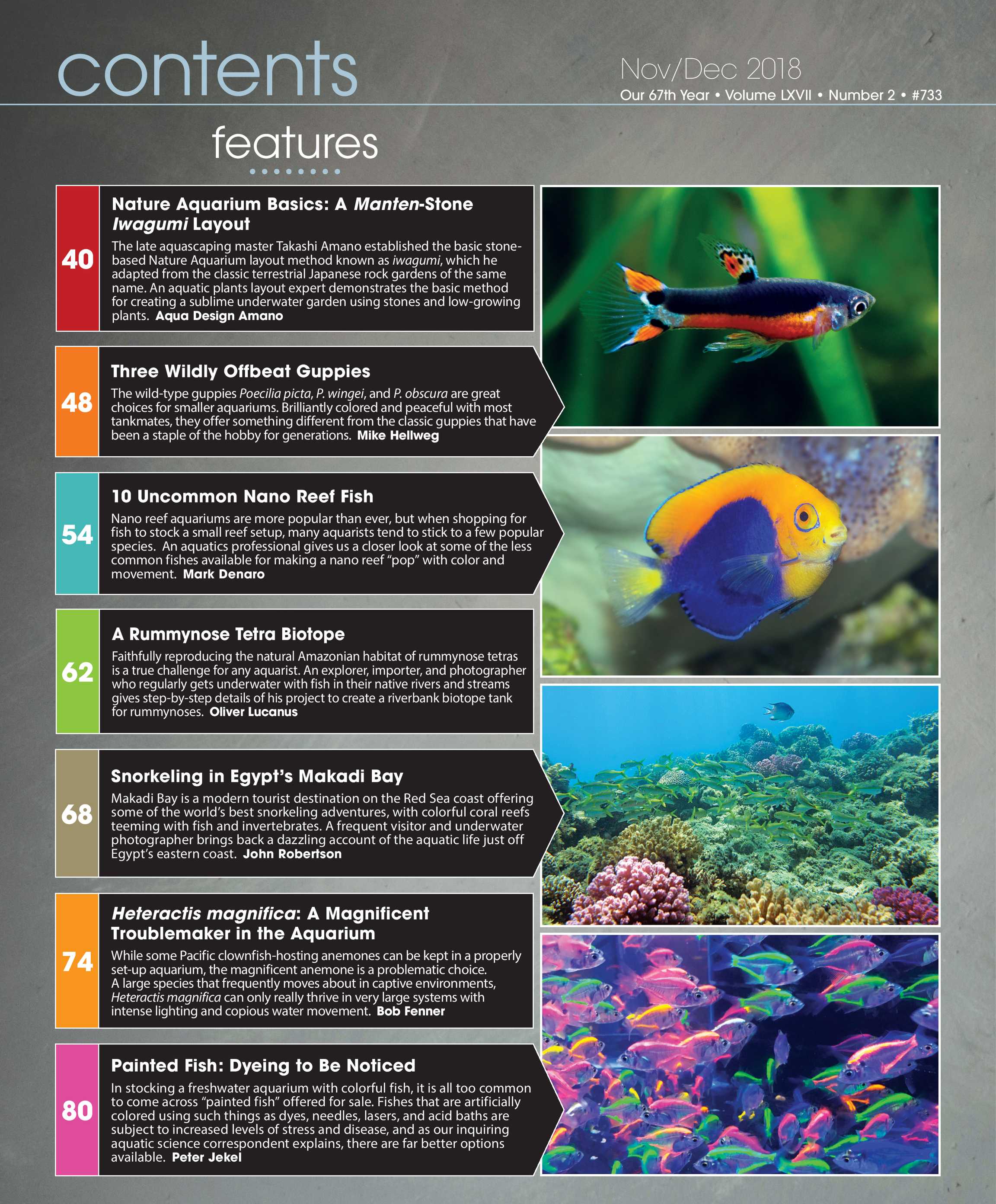 tropical fish hobbyist nov