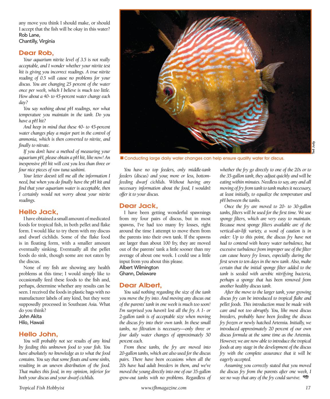 Tropical Fish Hobbyist October 2013 Page 12