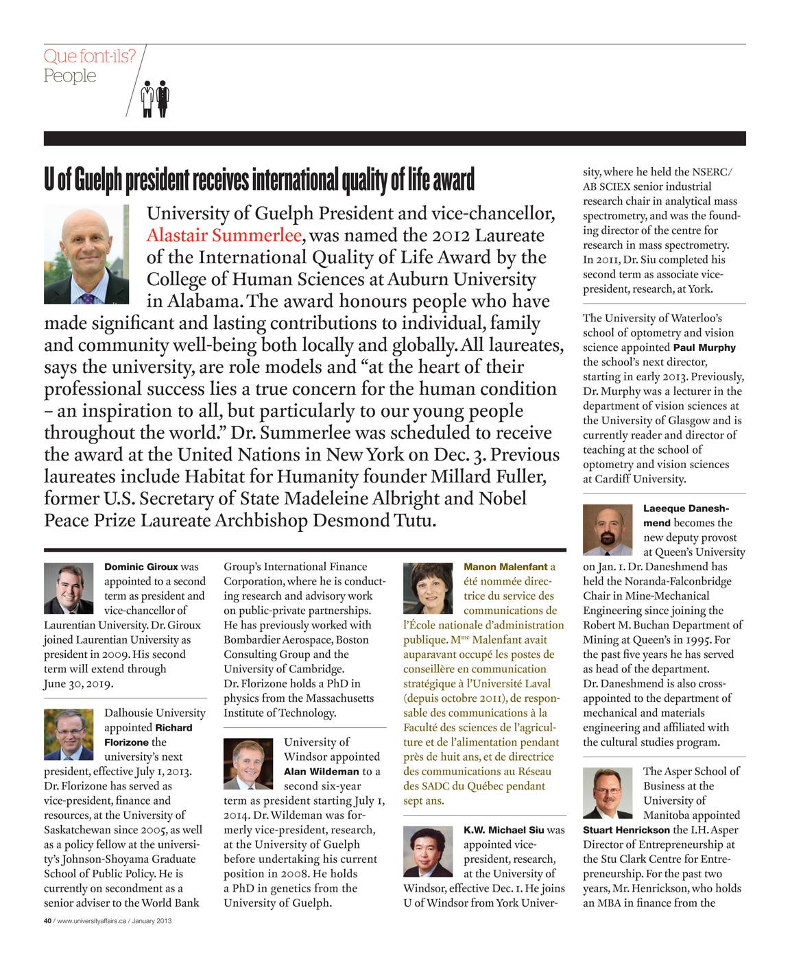 University Affairs January 2013 Page 41