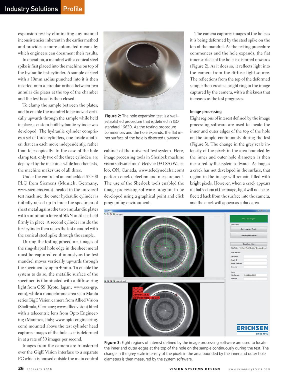 Vision Systems February 2016 Page 25