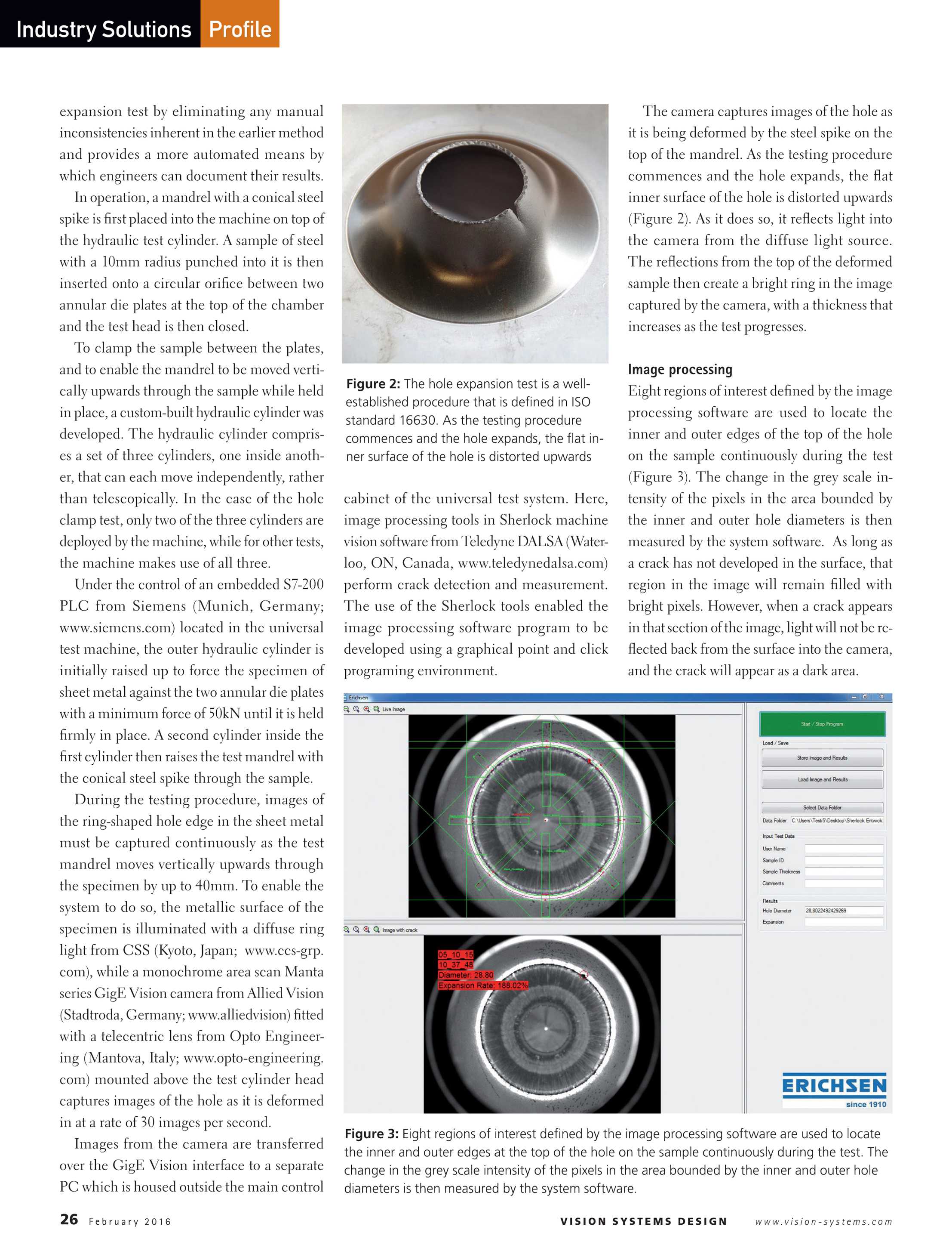 Vision Systems February 2016 Page 26