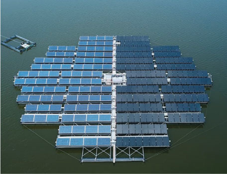 port of rotterdam has incorporated solar panels