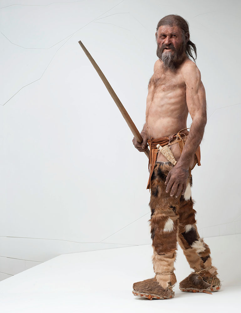 ICEMAN ハオキュー  HOW Ötzi the Iceman's DNA reveals his looks and ancestry