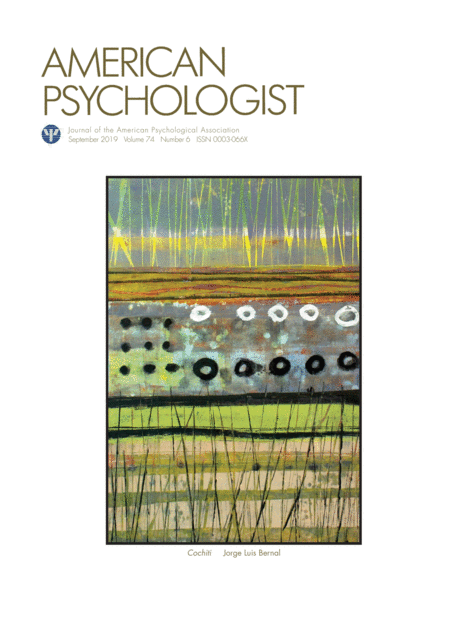 American Psychologist - Cover