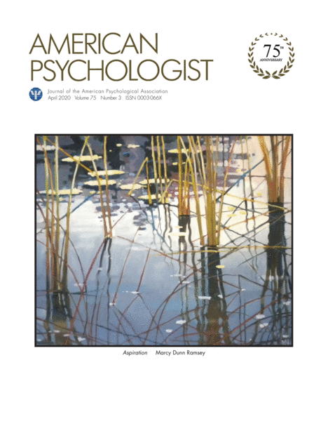 American Psychologist - Cover