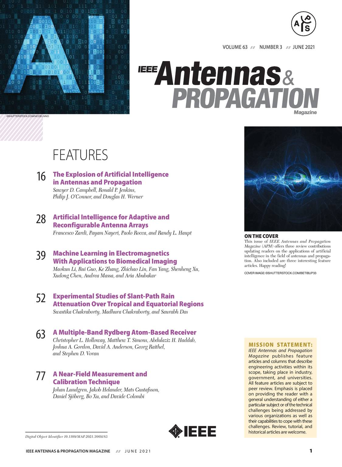 Antennas and Propagation Magazine June 2021 page 2