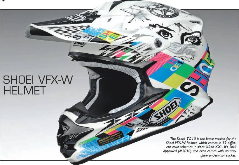 セキュリティ・セーフティ SHOEI vfx-w ATV/UTV Action Magazine - November 2013 - SHOEI VFX-W HELMET