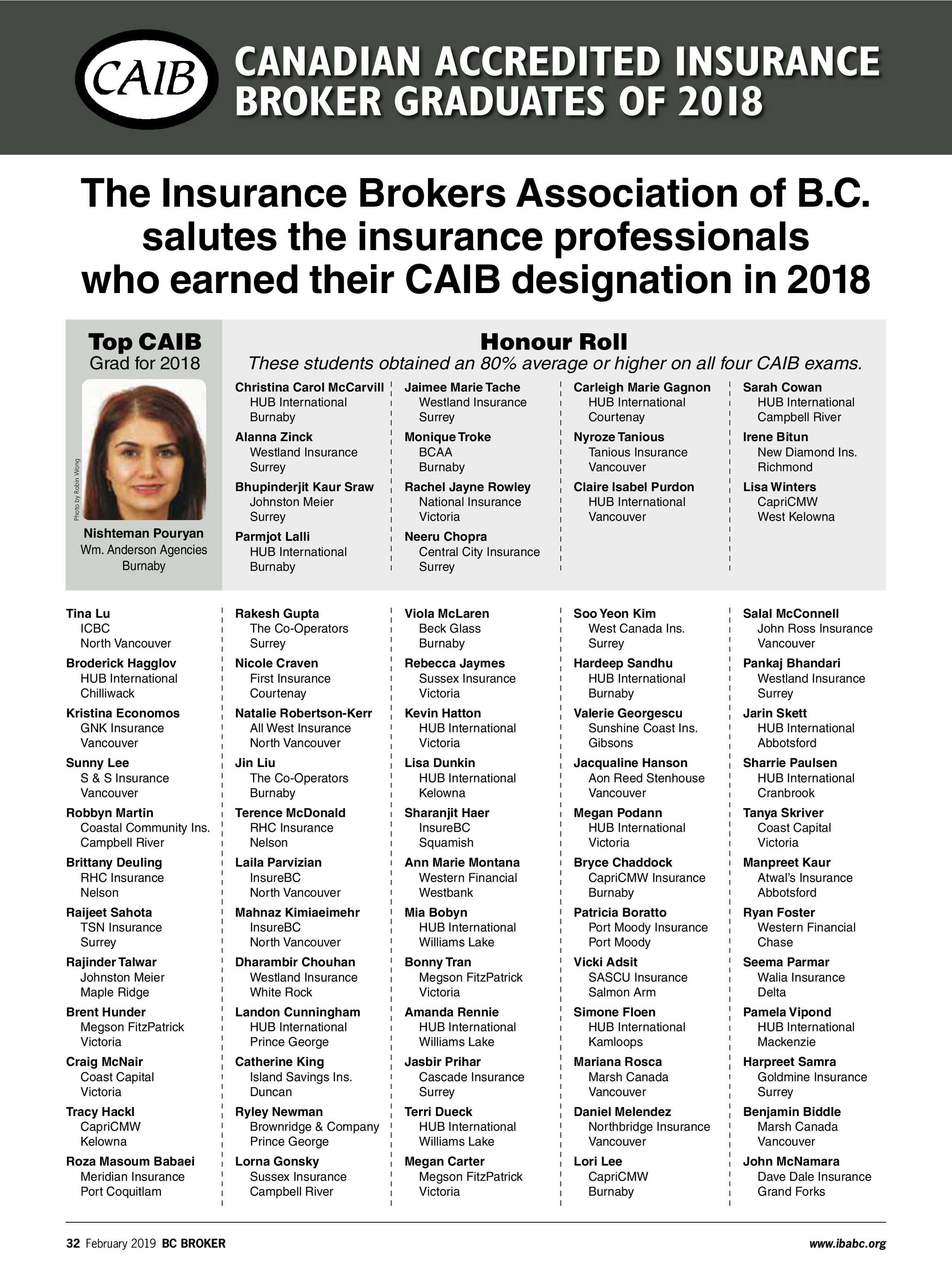 February 2019 - page 32 - BC Broker