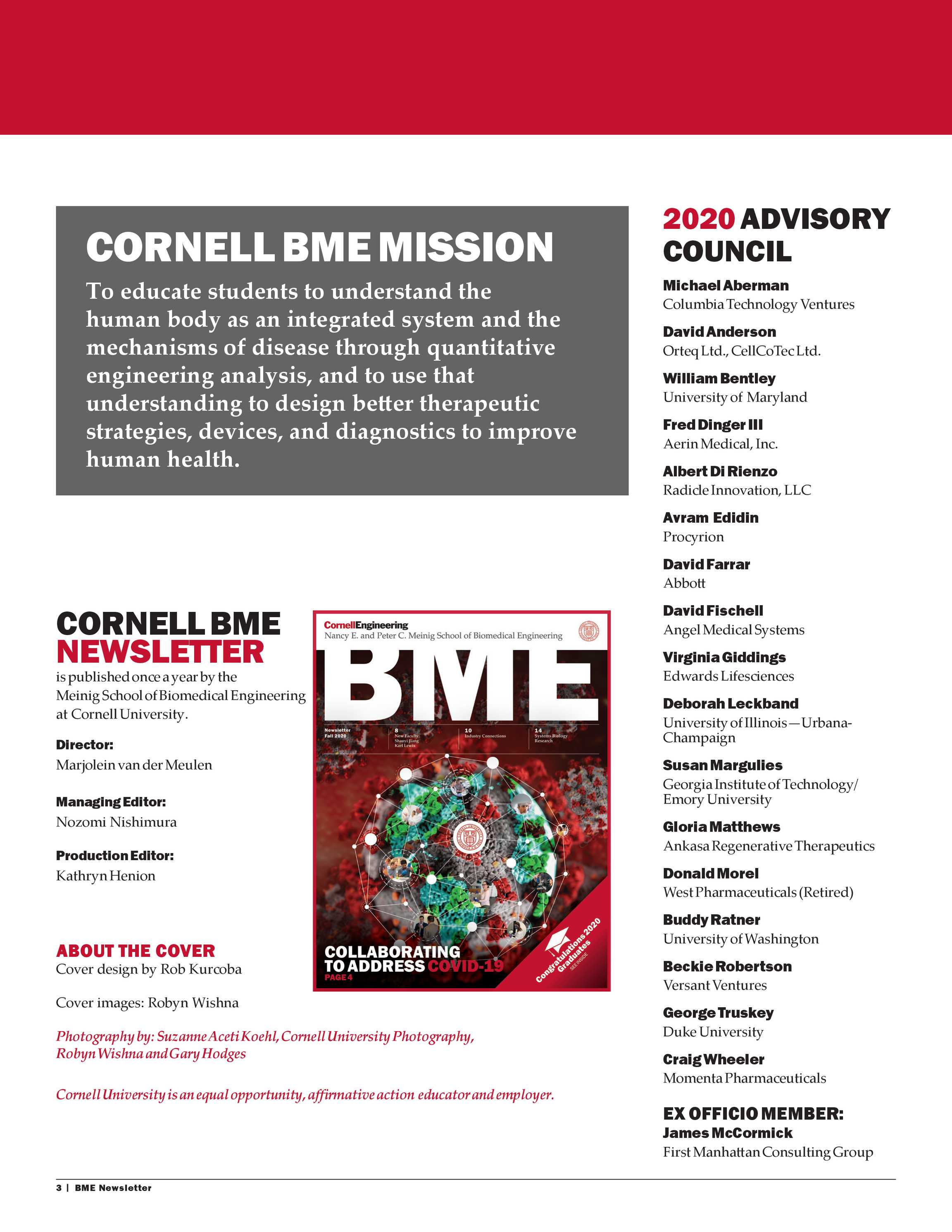 BME Newsletter Fall 2020 page 3