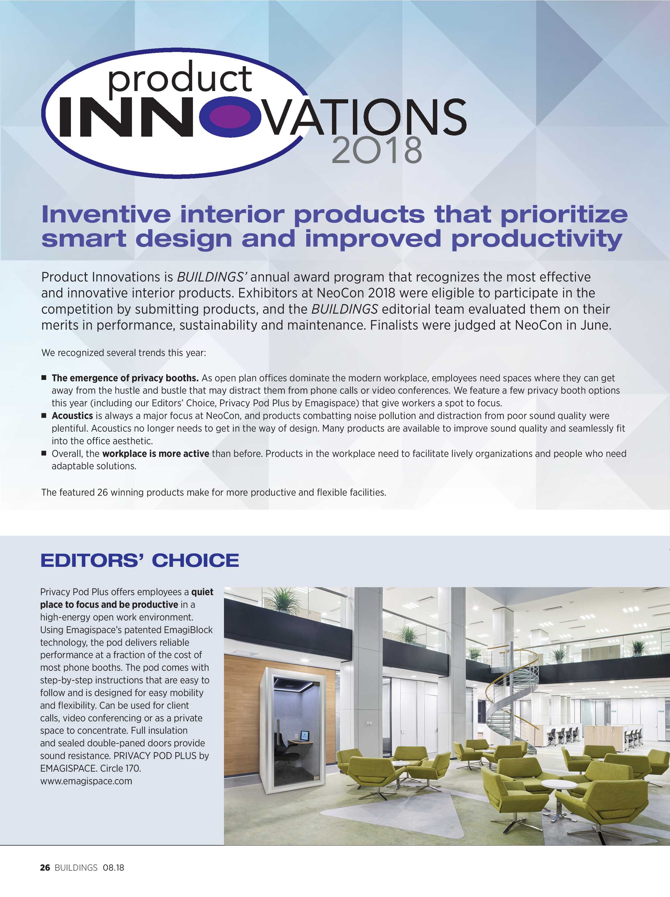 Modern commercial building