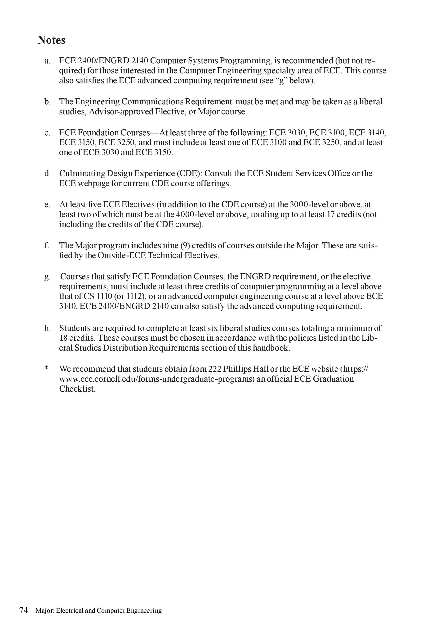 Cornell Engineering Handbook Fall 2023