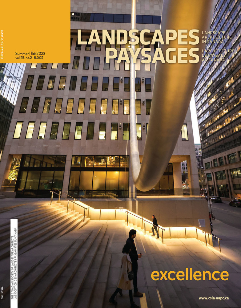 Landscapes/Paysages (CSLQ) - Summer 2023 - Cover