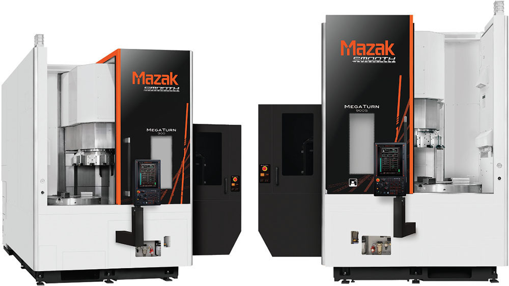 mazaks mega turn 900 cnc vertical turning