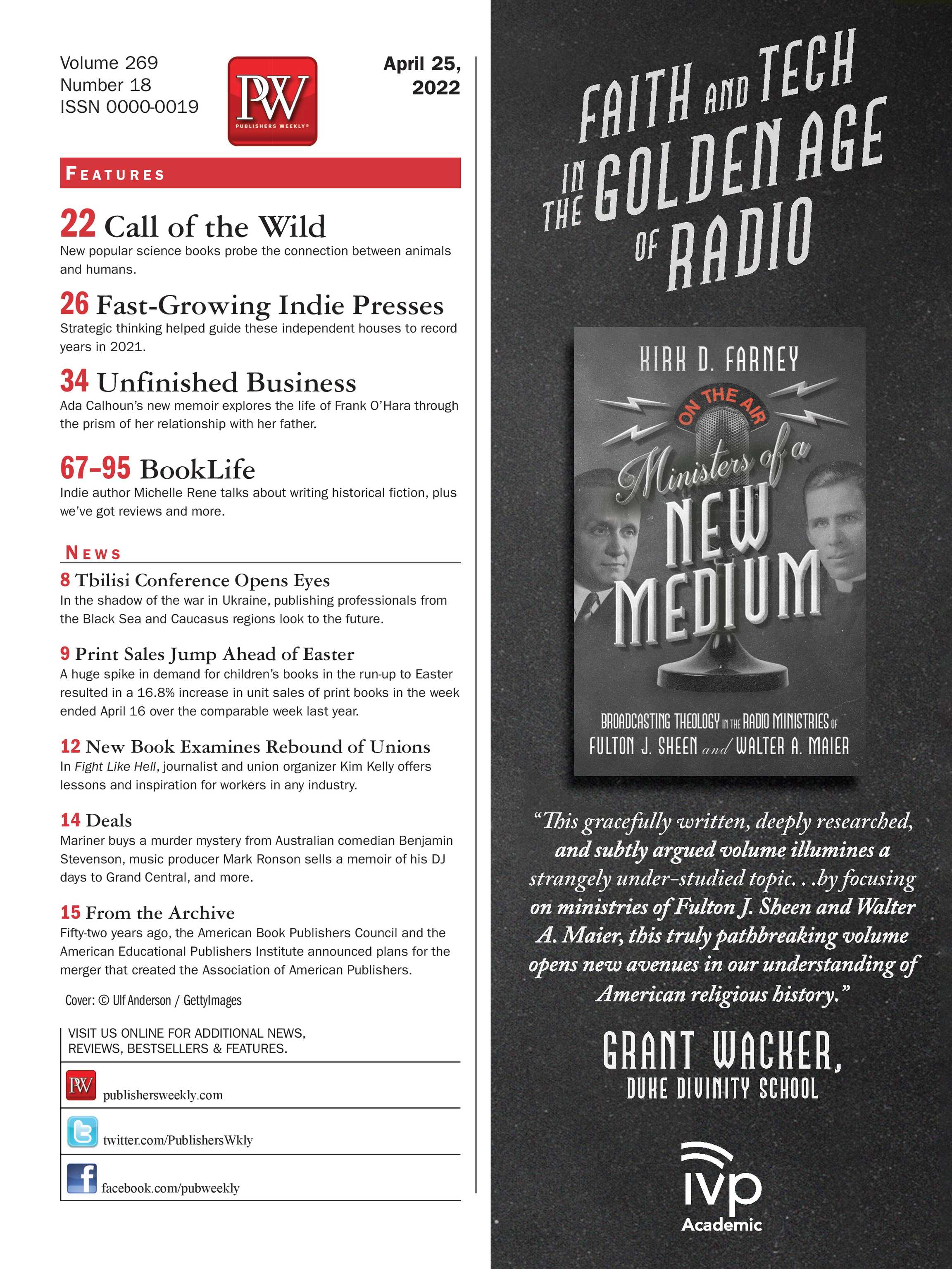 Publishers Weekly - April 25, 2022 - page 5