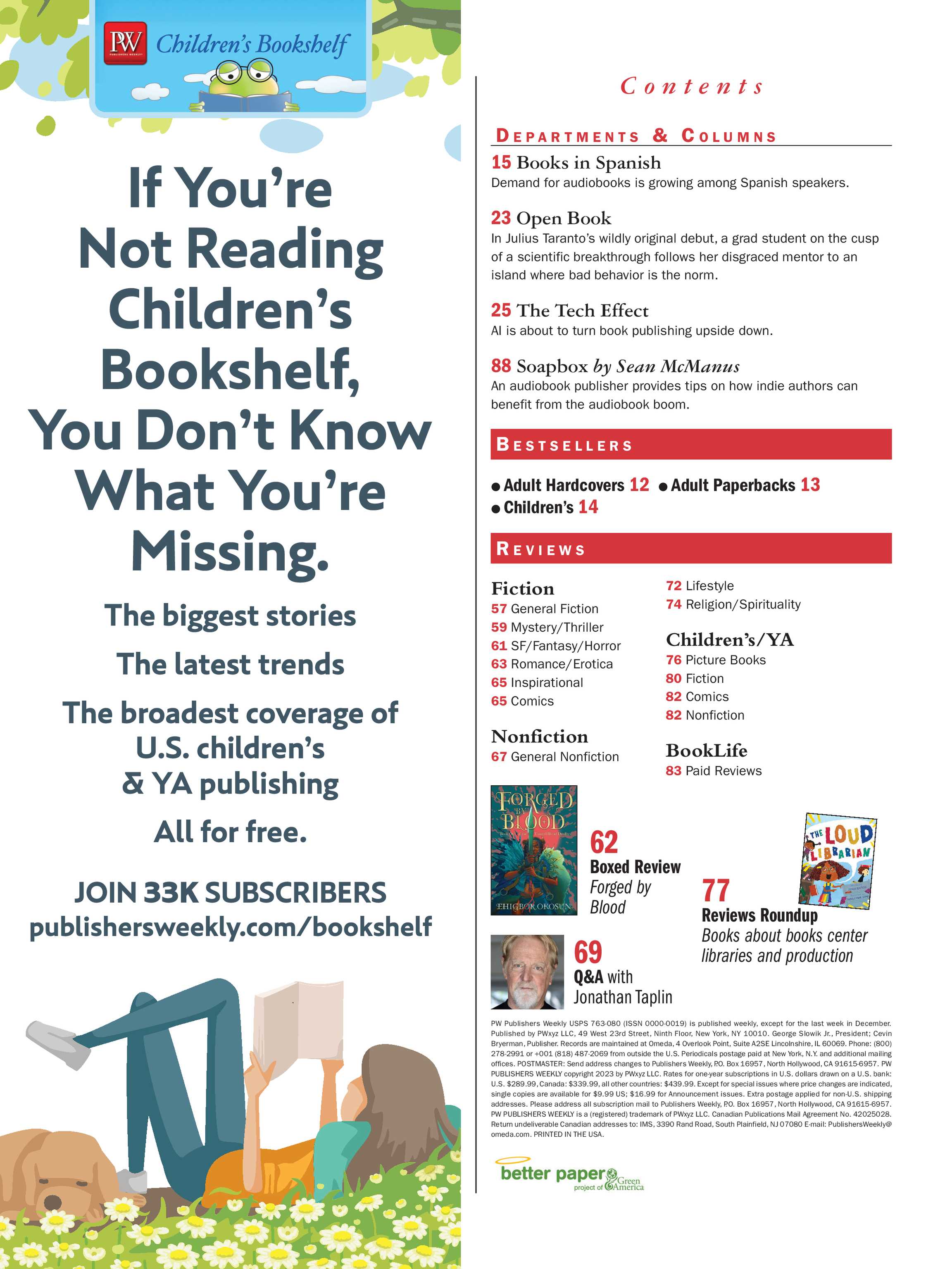 Publishers Weekly - June 5, 2023 - page 4