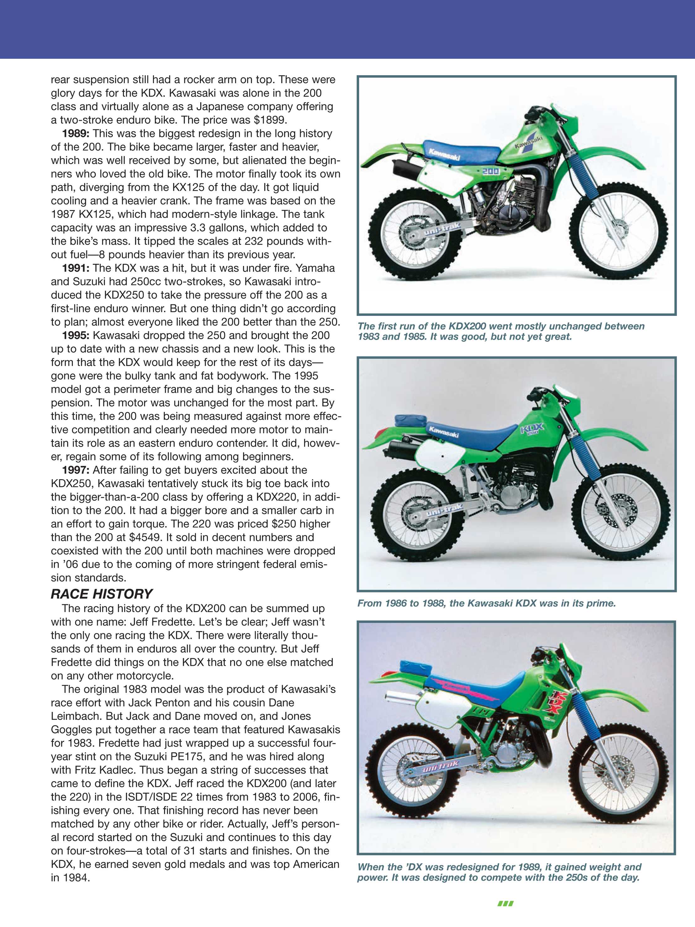 Dirt Bike Magazine 2 Stroke Special Page 141