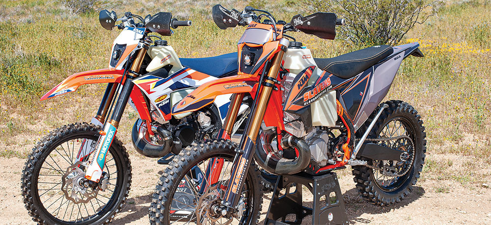 Dirt Bike Magazine - August 2023 - Slavens Racing KTM 300XC