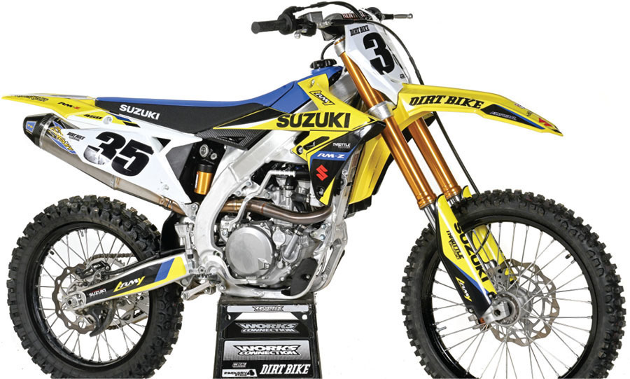 Dirt Bike Magazine - December 2023 - Suzuki RM-Z450 RM Army Edition