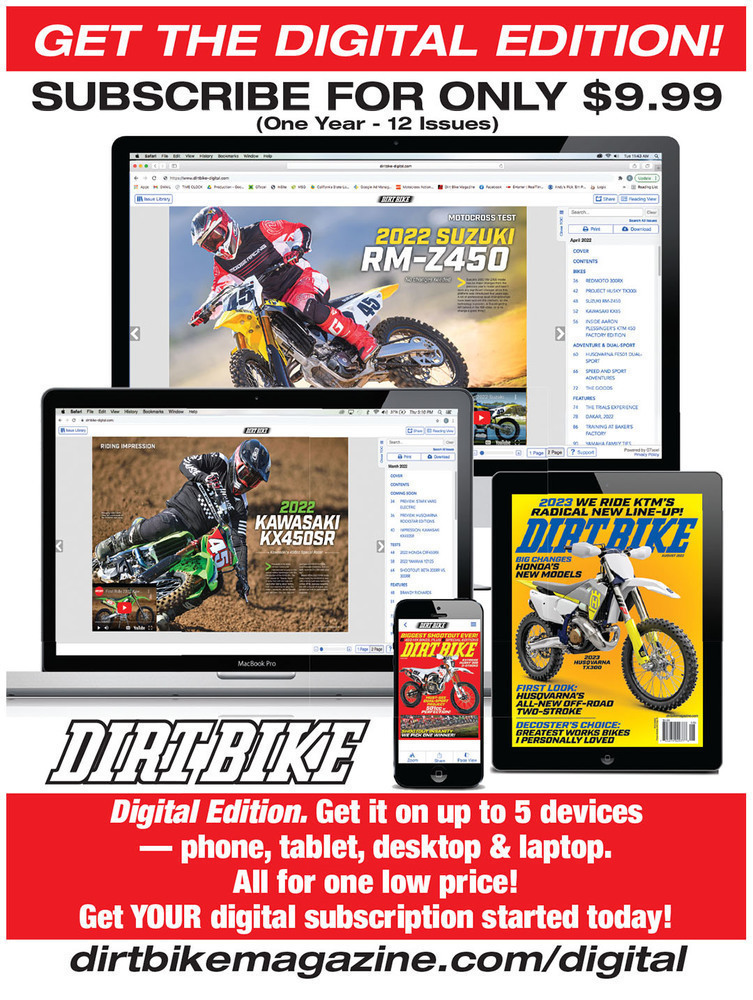 Dirt Bike Magazine - May 2023 - Mr. Know-It-All