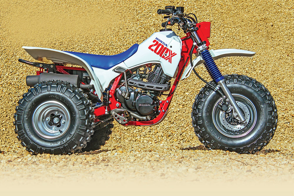 Dirt Wheels - July 2025 - 1987 Honda 200X Restoration