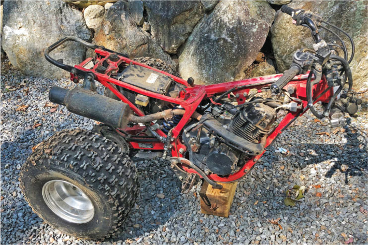 Dirt Wheels - July 2025 - 1987 Honda 200X Restoration