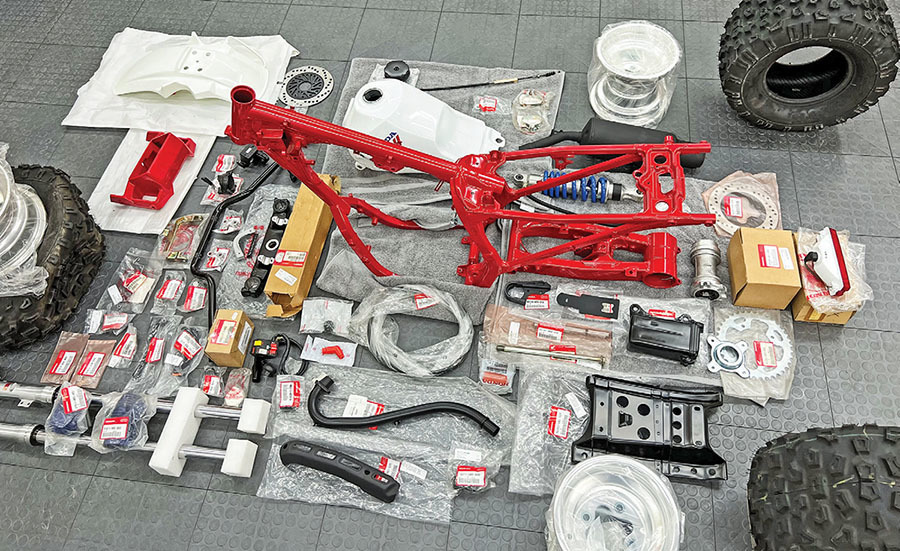 Dirt Wheels - July 2025 - 1987 Honda 200X Restoration