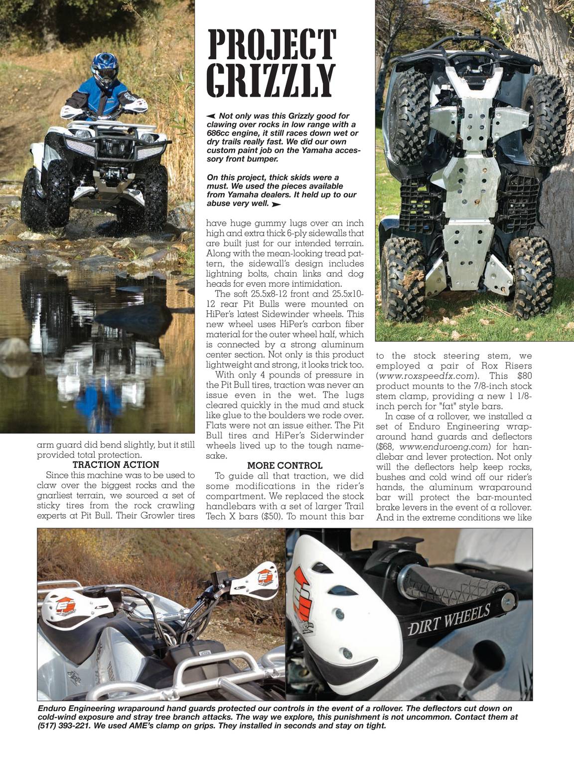 Dirt Wheels - Yamaha Grizzly Special - page 16