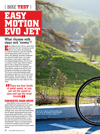 easy motion evo jet